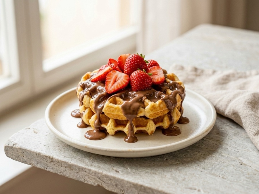 Waffle do Mundo Invertido